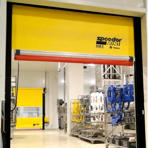 Speedor Mini roller doors internal