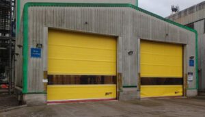New rapid roll shutter doors installed for Cargill