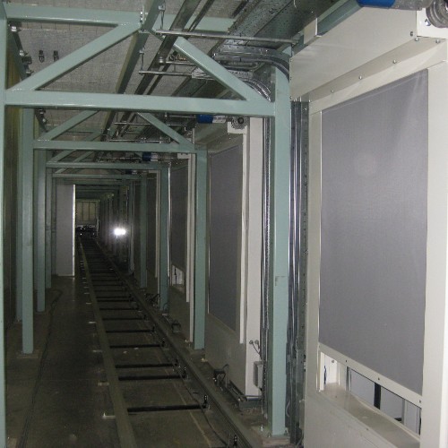 Conveyor doors for Nissan Battery Plant