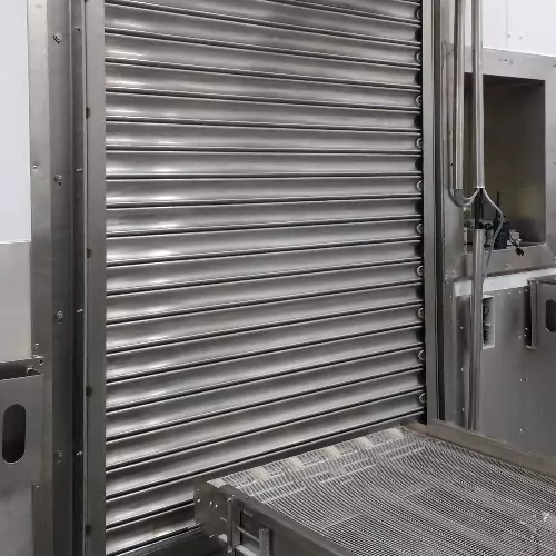 Metal roller shutters