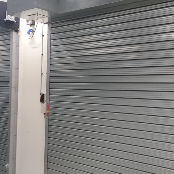 Stainless steel roller shutter doors