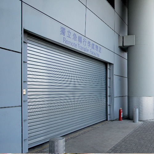 Typhoon storm shutters. Rolling shutter doors by Hart Doors