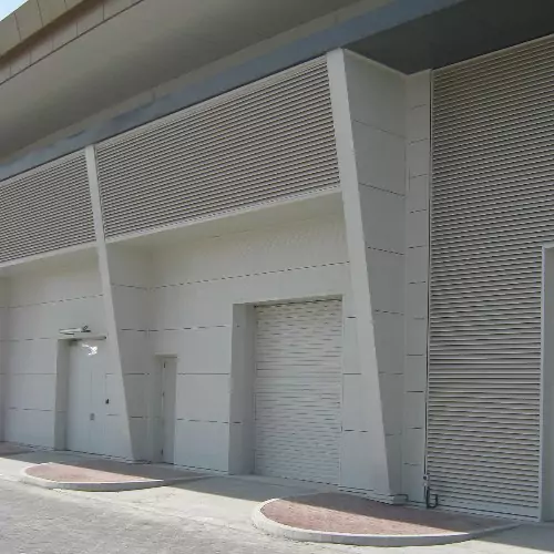 Typhoon tropical storm roller shutters