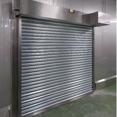 Stainless steel roller shutters and fire shutters for Youngs Foods
