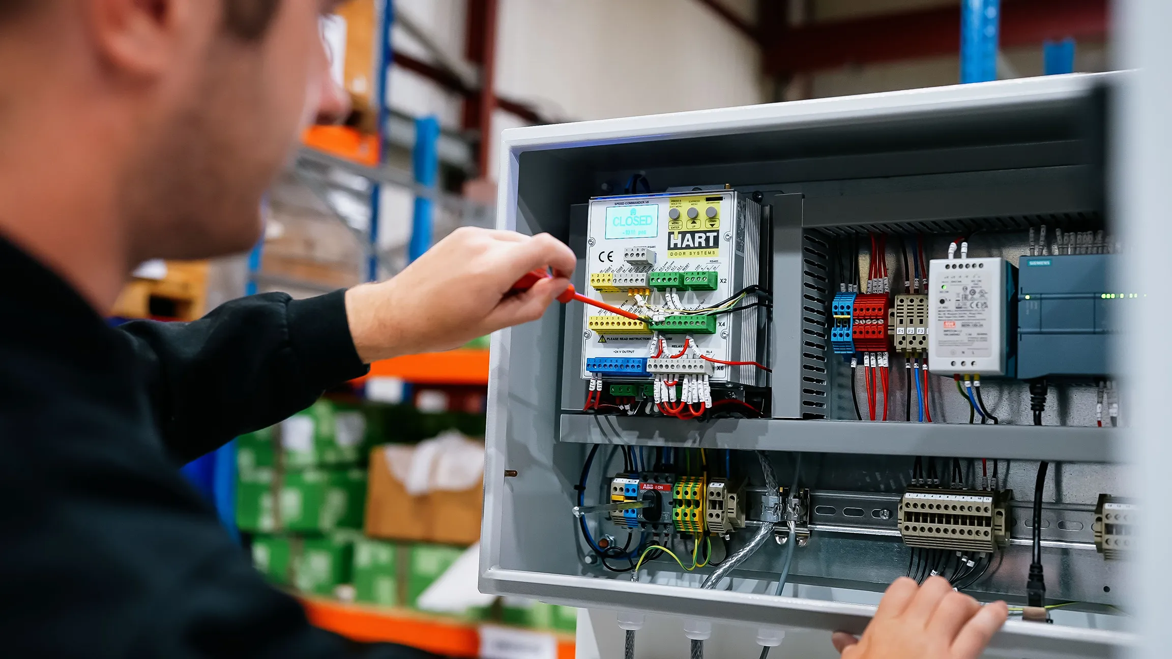 Automatic Industrial Doors for Airports & Logistics | Hart Doors